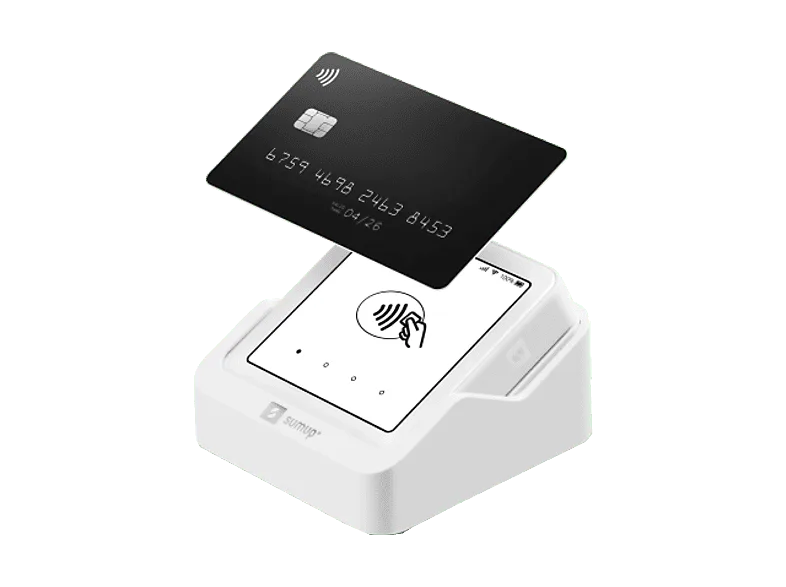 Datáfono - SumUp Solo 4G WiFi + Estación de Carga, Blanco