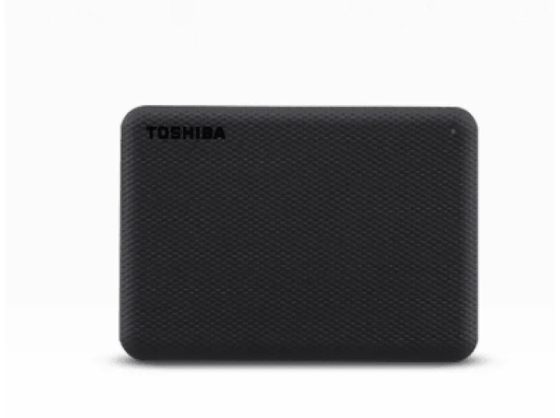 Disco duro externo 2 TB - Toshiba Canvio Advance, USB 3.2, Negro