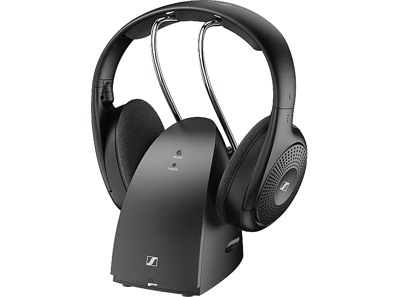 Auriculares - Sennheiser RS 120 W, Diadema, Para TV, Bluetooth, 20 h, Negro (imagen 1 de 2)