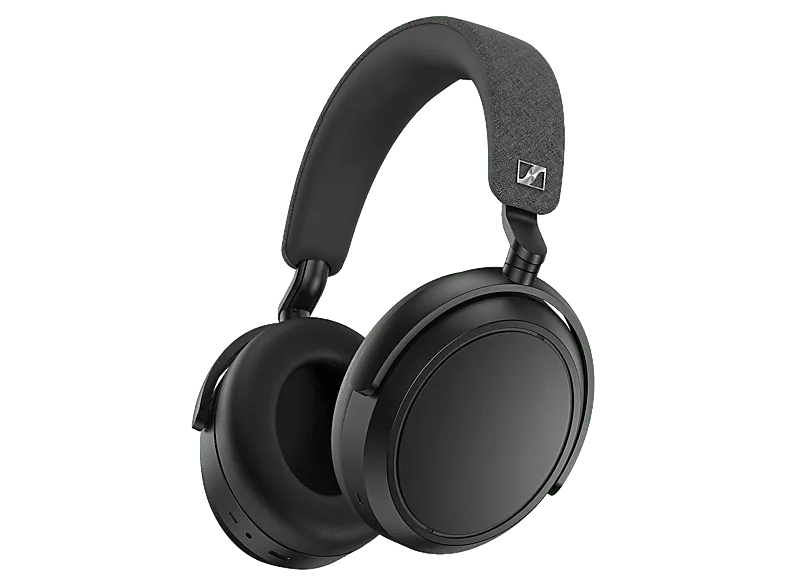 Auriculares inalámbricos - Sennheiser Momentum 4 Wireless, Autonomía 60 h, Diadema, Cancelación adaptativa del ruido, Premium Comfort, Negro