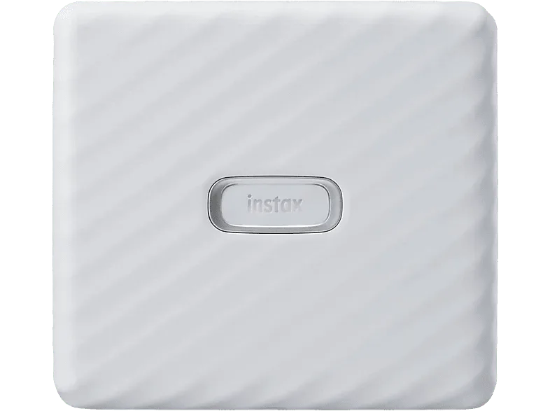 Impresora fotográfica - Fujifilm Instax Link Wide, Bluetooth, Portátil, 86 x 99 mm, 12 segundos, Blanco ceniza