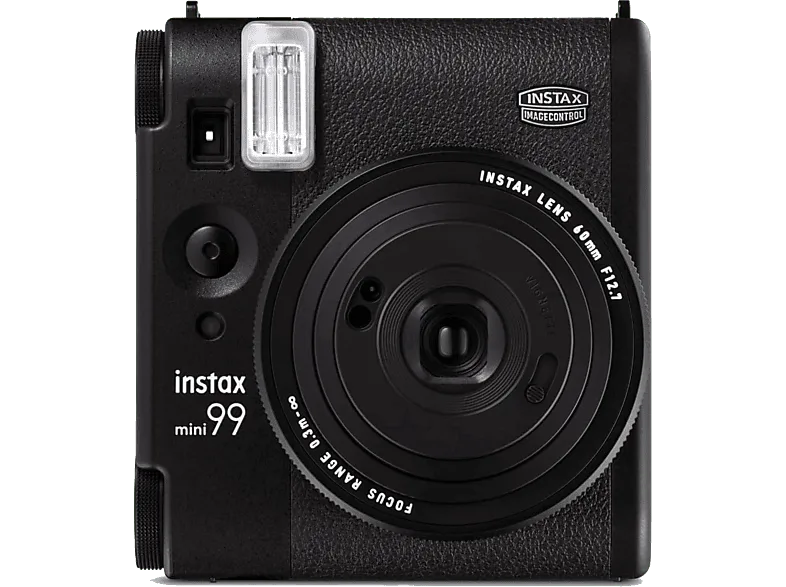 Cámara instantánea - Fujifilm Instax Mini 99, Fotos 62 × 46 mm, Flash incorporado, 6 efectos de color, Temporizador, Negro (imagen 1 de 3)