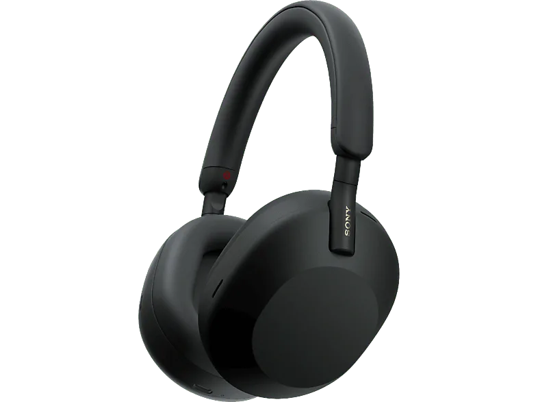 Auriculares inalámbricos - Sony WH-1000XM5B, Estuche rígido, Cancelación ruido, 30h, Hi-Res, Carga Rápida, Llamada Nítida, Bluetooth, Diadema, Negro – Negro