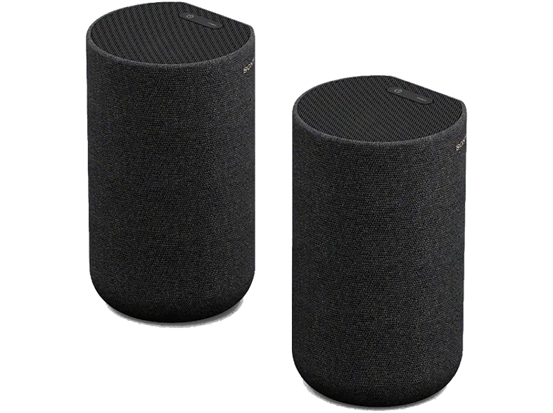 Altavoz estéreo - Sony SA-RS5, Pack 2 altavoces traseros inalámbricos para barras de sonido serie HT-A, 180 W, Negro