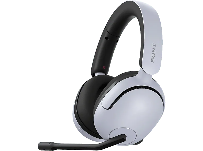 Auriculares gaming - Sony INZONE H5, Inalámbricos, Sonido espacial 360, 28h, Baja latencia, Micrófono con IA, PC / PlayStation 5 (PS5), Blanco – Blanco