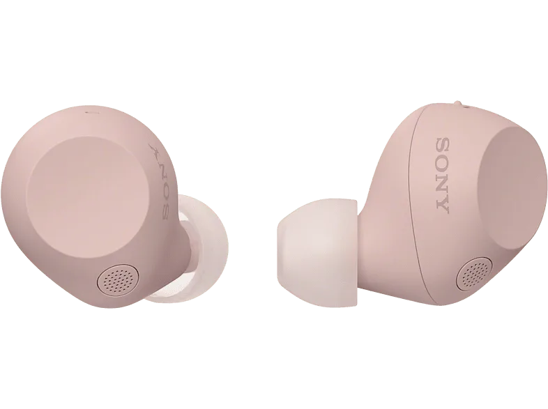 Auriculares True Wireless - Sony WFC710NP, Cancelación de Ruido Avanzada, Bluetooth, IA, Conexión Multipunto, IPX4, 40H, iOS/Android, Rosa