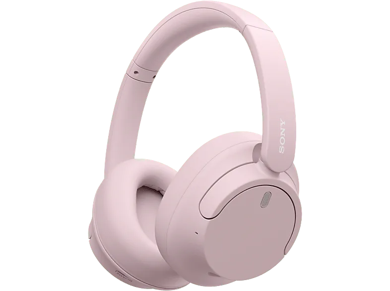 Auriculares inalámbricos - Sony WH-CH720NP, Cancelación ruido (Noise Cancelling), 35h, Carga Rápida, Con Asistente, Bluetooth, De Diadema, ANC, Rosa