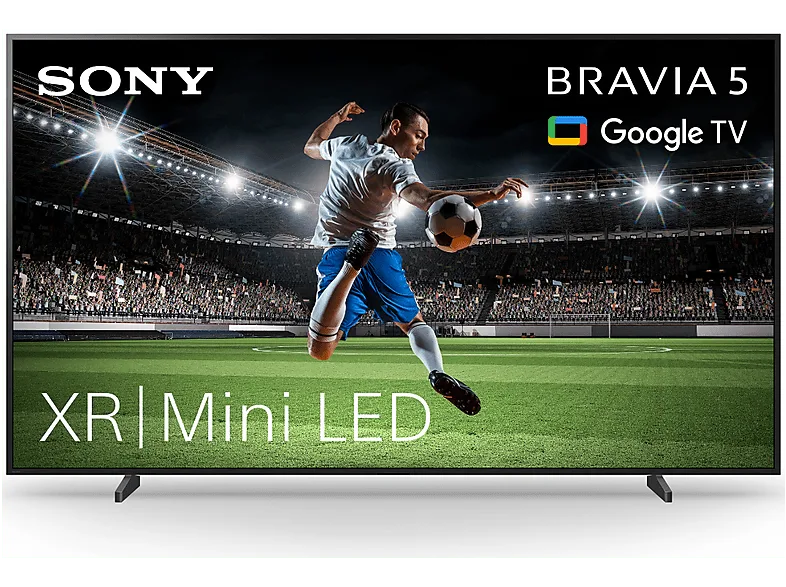 TV LED 98" - Sony Bravia 5, XR Mini LED, 4K HDR, Google Smart TV, Gaming PS5,120Hz, IMAX Enhanced, Dolby Atmos/Vision, Chromecast, AirPlay2, 98XR55