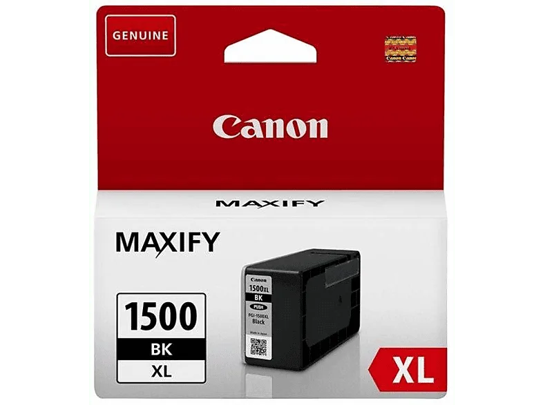 Cartucho de tinta - Canon PGI-1500XL BK, Negro