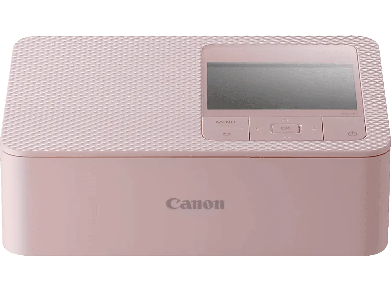 Impresora fotográfica - Canon Shelphy CP1500, Sublimación térmica, 300 x DPI, Pantalla LCD, Rosa