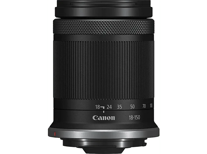 Objetivo EVIL - Canon RF-S 18-150mm f:3.5-6.3 IS STM, APS-C, Distancia focal 18-150 mm (29-240 mm, equivalente en 35 mm), Negro