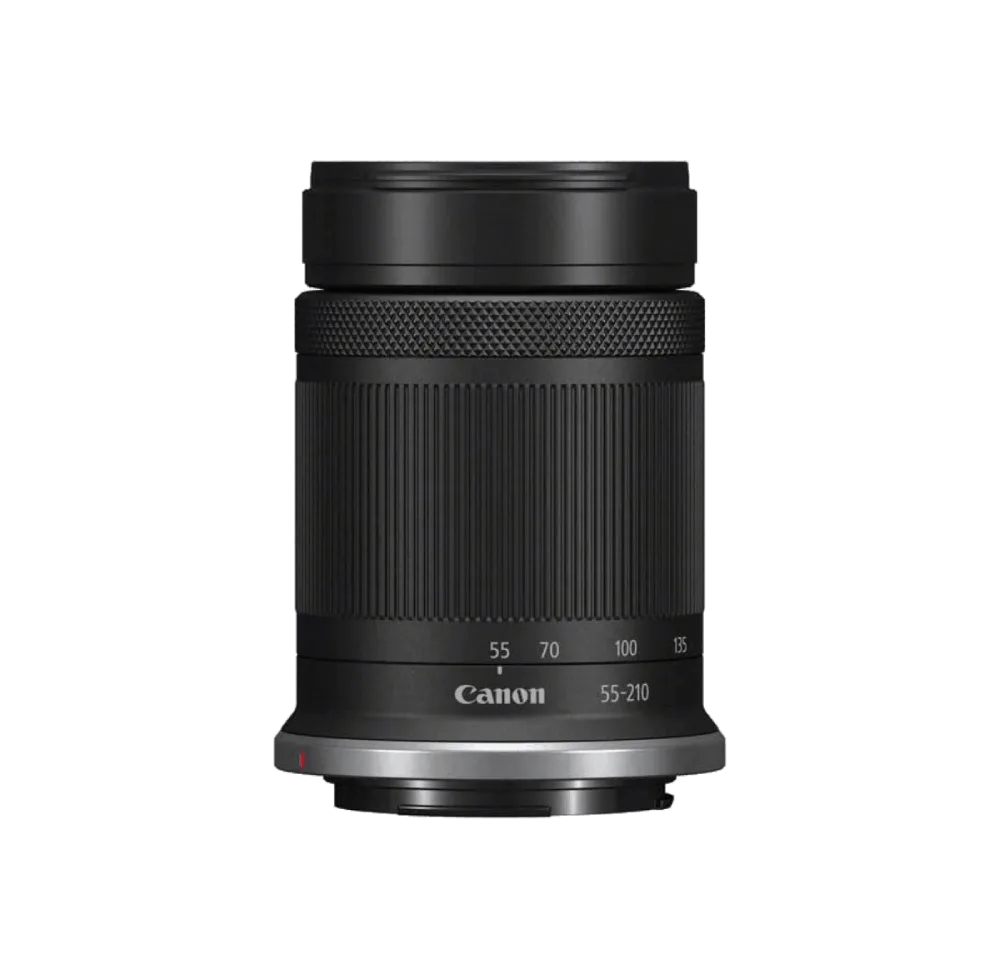 Objetivo EVIL - Canon RF-S 55-210mm IS STM, 13.5 cm, 3.8x, 88-336 mm, APS-C, Negro