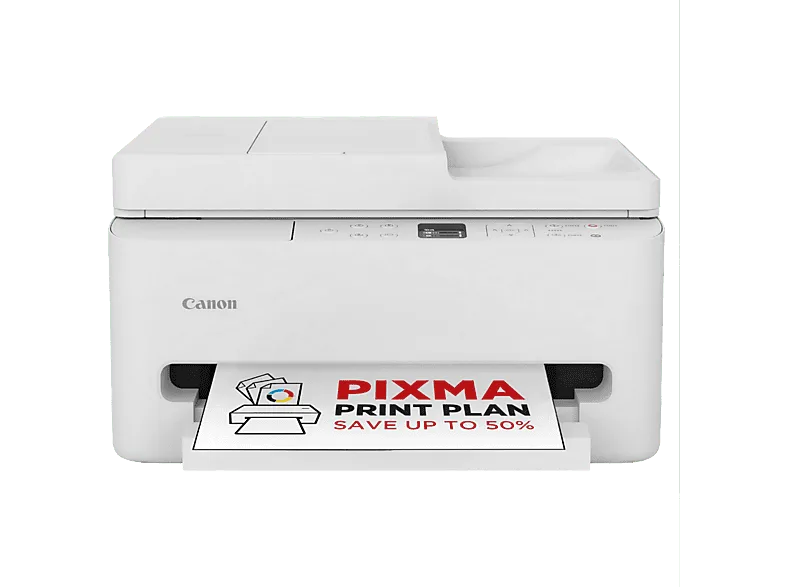Impresora multifunción tinta - Canon PIXMA TS7550i, Blanco (imagen 1 de 3)