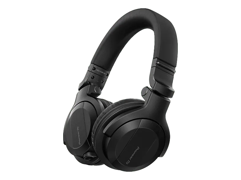 Auriculares inalámbricos - Pioneer DJ HDJ-CUE1BT-K, Autonomía 30 h, Bluetooth, Giro 90 grados, Negro