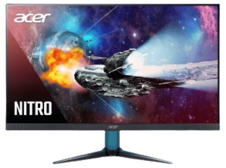 Monitor gaming - Acer Nitro VG271UM3, 27" WQHD, 180 Hz, 0.5 ms, IPS, 2x HDMI 2.0, 1x DP 1.2, FreeSync Premium, Altavoces integrados, Negro (imagen 1 de 3)