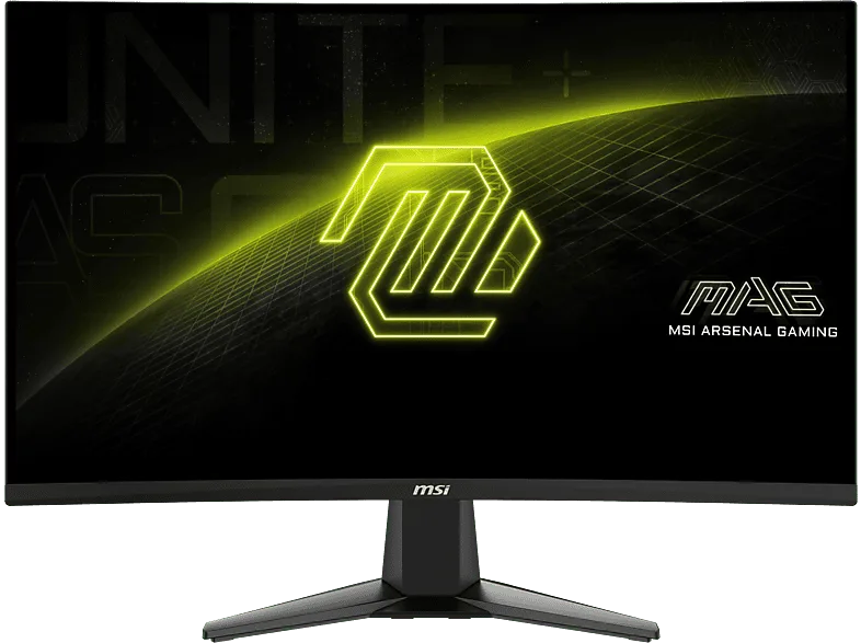 Monitor gaming - MSI MAG 27CQ6F, 27" WQHD, 180 Hz, , 0.5 ms, Panel Rapid VA Curvo, Adaptive Sync (imagen 1 de 3)