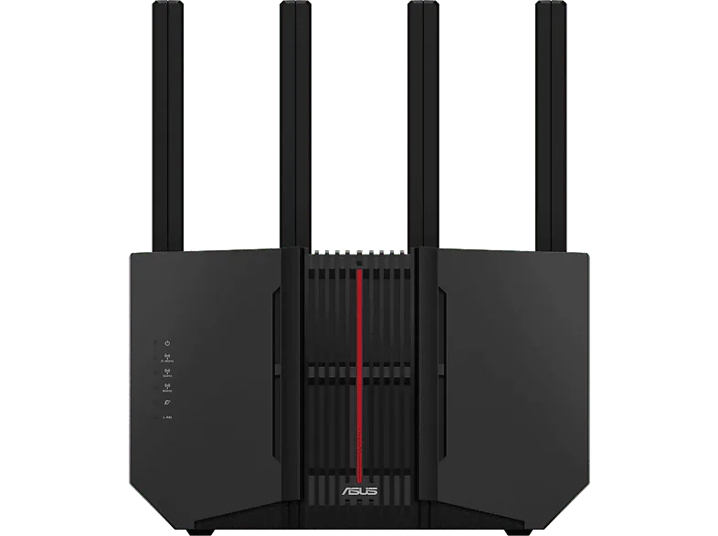 Router - ASUS RT-BE92U, 9700 Mbps, Wi-Fi 7, Tribanda, Negro
