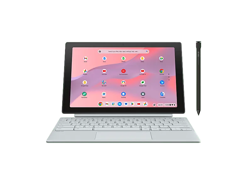 Portátil - ASUS Chromebook CM30 CL3001DM2A-R70323, 10.5 " WUXGA, MediaTek Kompanio 520, 8 GB RAM, 128 eMMC, Mali-G52, Google Chrome OS