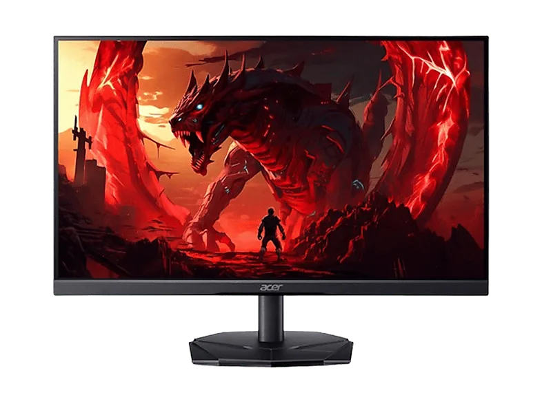 Monitor gaming - Acer Nitro KG241YP3BIP, 24" Full-HD, 180 Hz, 0.5 ms, VA, 1x HDMI 2.0, DP 1.2, FreeSync Premium, Negro