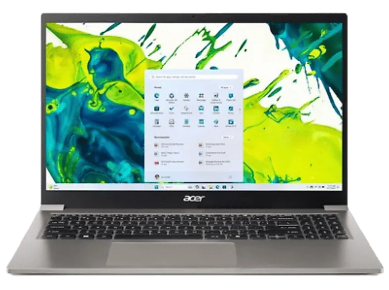 Portátil - Acer Aspire Lite 15 AL15-33P-32VR, 15.6" Full-HD, Intel® Core™ 3 N355, 8GB RAM, 512GB SSD, Onboard Graphics, Windows 11 Home