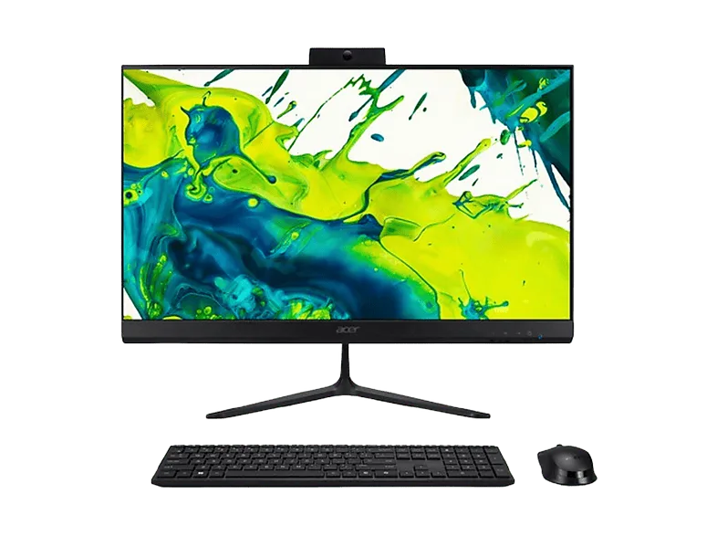 All in one - Acer Aspire C24-2G, 24" Full-HD, Intel® Core™ i5-13420H, 16GB RAM, 1TB SSD, UHD Graphics, Sin sistema operativo, Negro