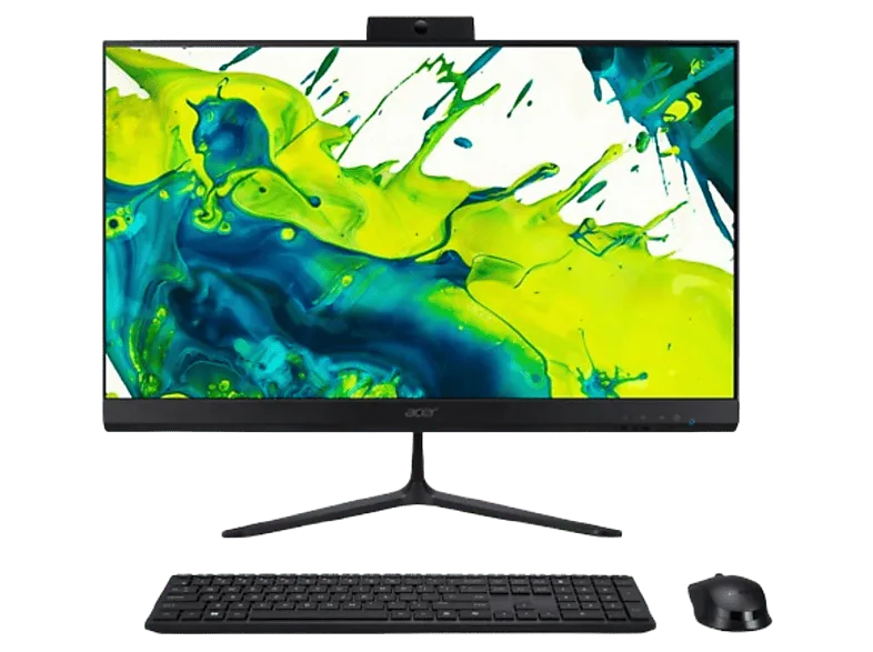 All in one - Acer Aspire C24-2G, 24" Full-HD, Intel® Core™ 5 120U, 16GB RAM, 1 TB SSD, UHD Graphics, Sin sistema operativo, Negro