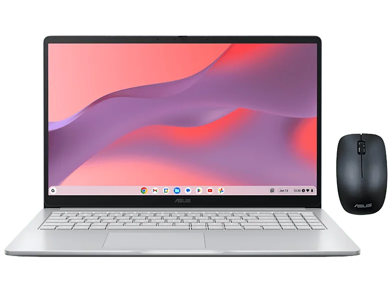 Portátil - ASUS Chromebook CX1505CTA-S70253, 15.6" Full-HD, Intel® N50, 8GB RAM, 128GB eMMC, UHD Graphics, Chrome OS, Ratón Incl.