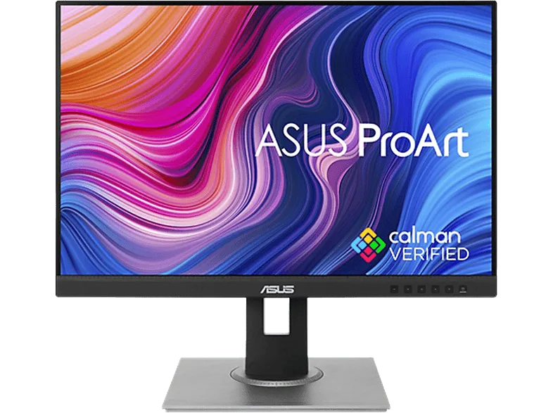 Monitor - ASUS ProArt PA248QV, 24" WUXGA, 5 ms, 75 Hz, HDMI, DisplayPort, USB, 300 cd/m², Flicker-free, Altavoces integrados, Negro