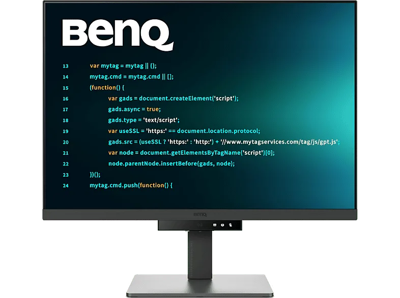 Monitor - BenQ RD280U, 28.2" UHD 4K, 5 ms, 60Hz, DisplayPort, Tecnología Low Blue Light, Negro