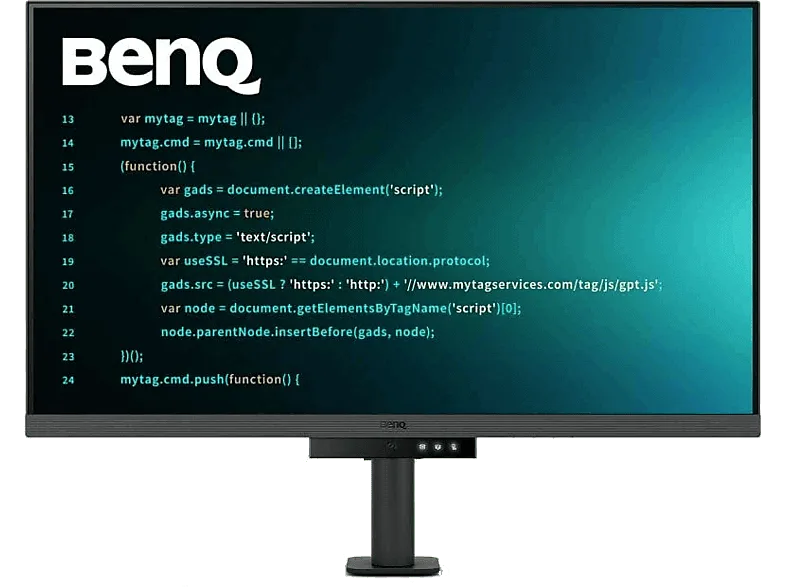 Monitor - BenQ RD320UA, 31.5" UHD 4K, 60 Hz, 5 ms, IPS, LED, HDR10, Brazo Flexible,Negro
