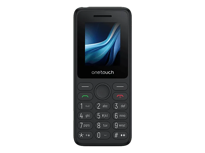 Móvil - TCL onetouch 5041, Dark Night Grey, 128 MB, 1030 mAh, Mocor (Rtos), Pantalla 1.8" QQVGA
