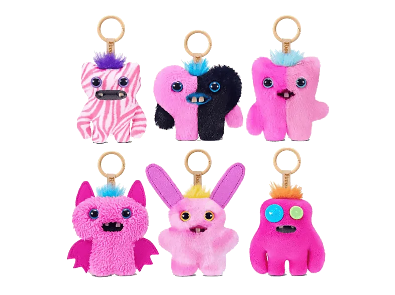 Llavero - Sherwood Fuggler Funny Ugly Monster Baby Pinkles, Peluche, Aleatorio