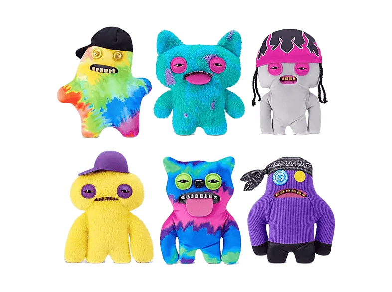 Peluche - Shwerwood Fuggler Fugg Life, 23x12 cm, Suave y agradables al tacto, Modelo sorpresa