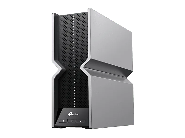 Repetidor Wi-Fi - TP-Link RE800BE, 7, Tri-Banda con Puertos Multi-gigabit y EasyMesh, 19 Gbps, Plata negro