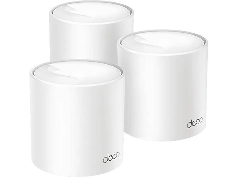 Sistema WiFi Mesh - TP-Link Deco X10, 1500 Mbps, MU-MIMO, 6, 520 m², 120 Dispositivos, Blanco