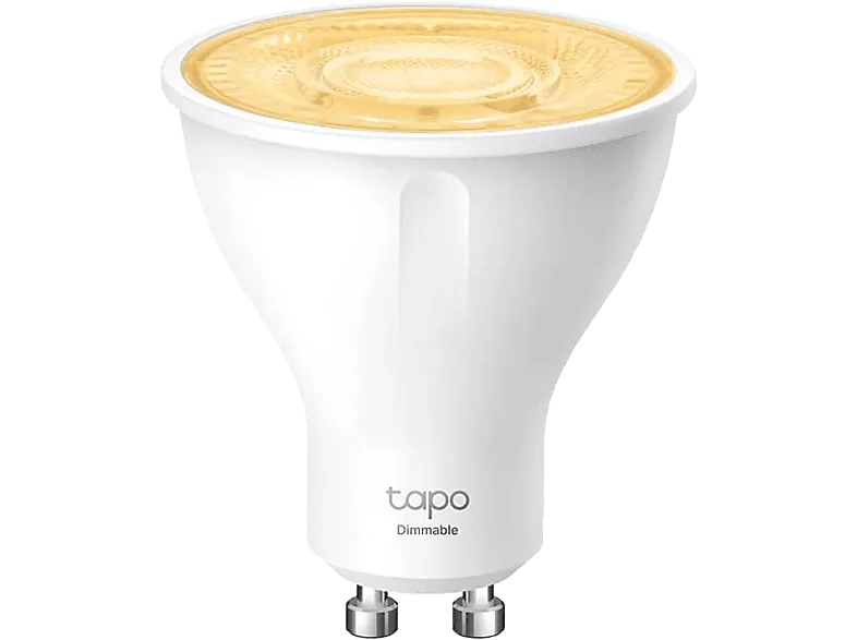 Bombilla inteligente - TP-Link Tapo L610, LED, RGB, 350 lm, Control voz, Regulable, GU10, Blanco