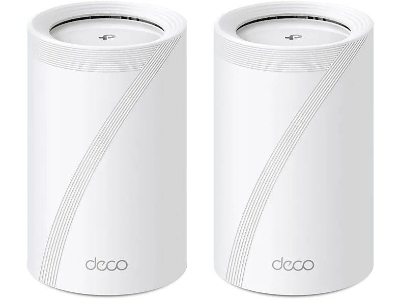 Sistema WiFi Mesh - TP-Link Deco BE65 (2 Pack), Wi-Fi 7 Tribanda BE9300, 4 Puertos 2.5 Gbps, IA, Seguridad Avanzada