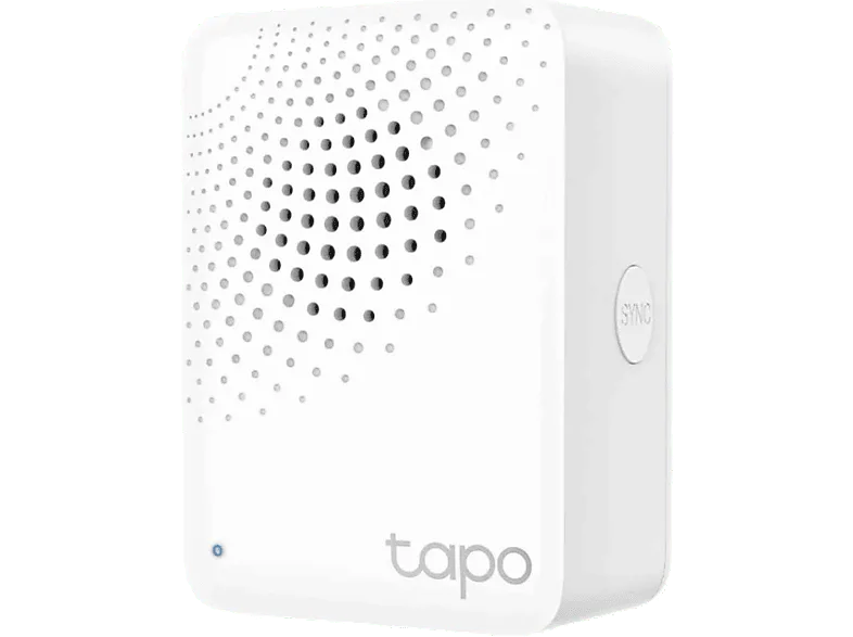 Smart Home Hub - TP-Link Tapo H100, Hasta 64 dispositivos, Con alarma, Blanco