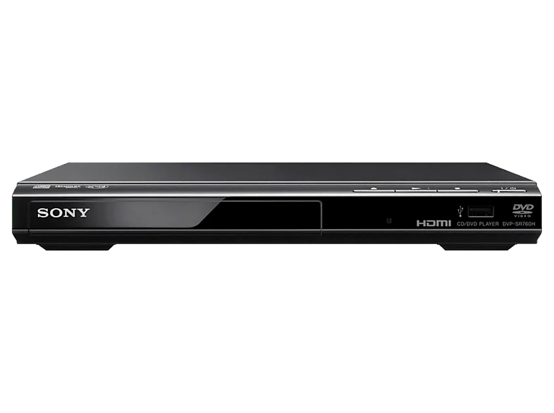Reproductor DVD - Sony DVPSR 760, HDMI, Diseño compacto, Negro