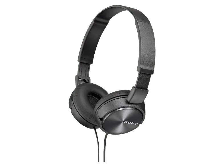 Auriculares - Sony MDR-ZX310, Hifi, 10Hz 24000Hz, 98dB, Cable de 1.2m, Almohadillas acolchadas, Negro