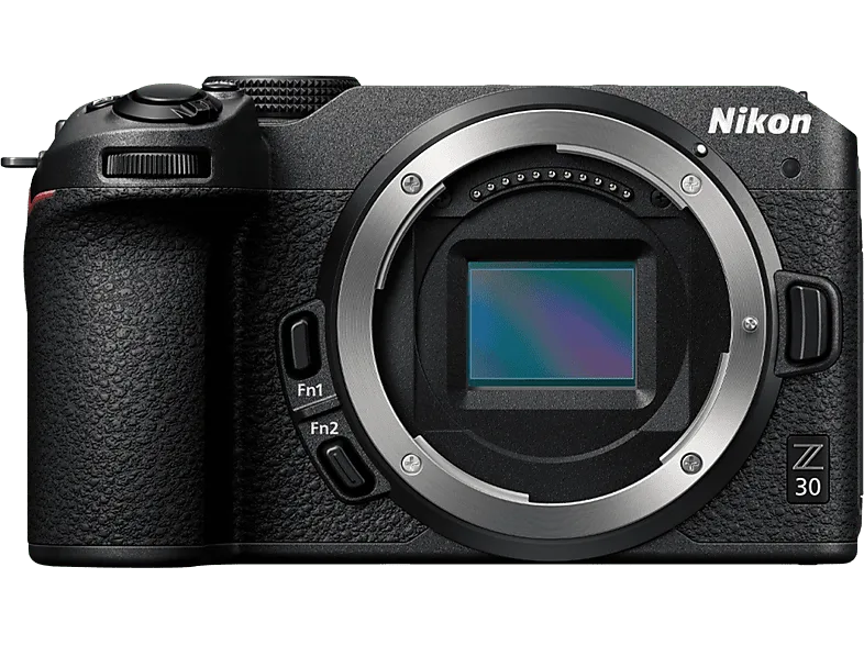 Cámara EVIL - Nikon Z 30 +16-50 f/3,5-6,3 VR, 20.9 MP, Wi-Fi, Vídeo 4K, DX, 2.95 ", Negro
