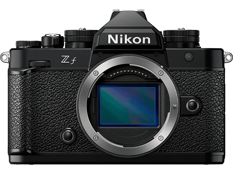 Cámara EVIL - Nikon Z f, 24.5 megapixel, 24,5 MP, Pantalla Táctil Abatible LCD TFT, Negro
