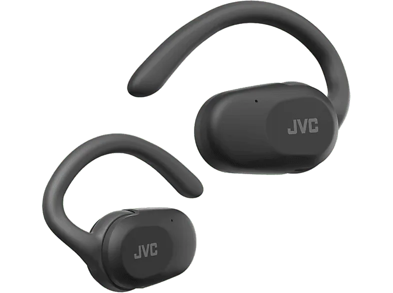 Auriculares conducción de aire- JVC HA-NP40T, Intraurales, True Wireless, Bluetooth, 26h Autonomía, Táctil, IPX4, Negro (imagen 1 de 3)