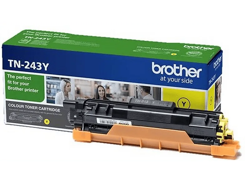 Tóner - Brother TN-243Y, 1000 páginas, Amarillo