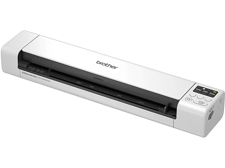 Escáner - Brother DS-940D, 600 x DPI, 15 ppm, Blanco