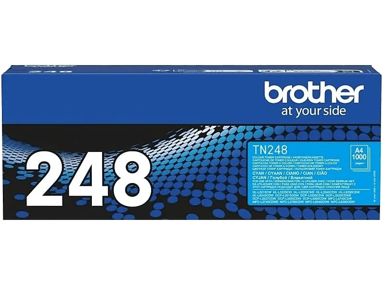 Tóner - Brother TN248, 1000 páginas, Cian
