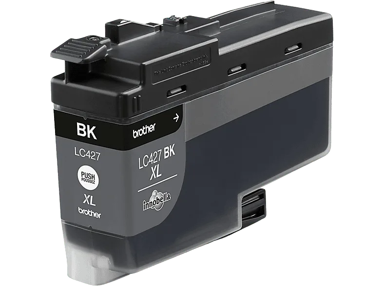 Cartucho de tinta - Brother LC427XLBK, Hasta 6000 páginas, XL, Negro