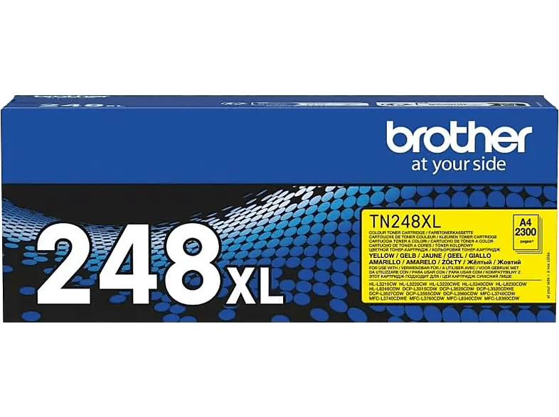 Tóner - Brother TN248XL, 3000 páginas, Amarillo