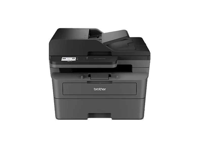 Impresora multifunción láser - Brother MFC-L2860DWE, Impresión doble cara, Monocromo, WiFi, Fax, Negro