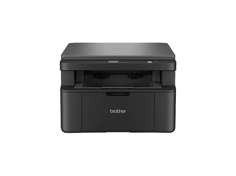 Impresora multifunción láser - Brother DCP-L1640W, Monocromo, 20 ppm, Panel de control LCD 2 líneas, WiFi, 128 MB, Negro